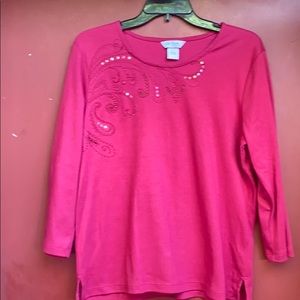 City Blues 3/4 sleeve top